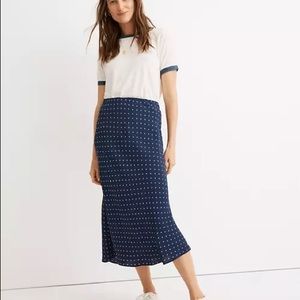 Madewell midi skirt